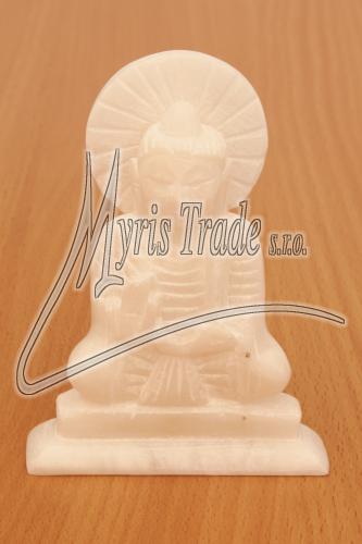 BUDDHA z b-ul-oho mramoru -  9 cm